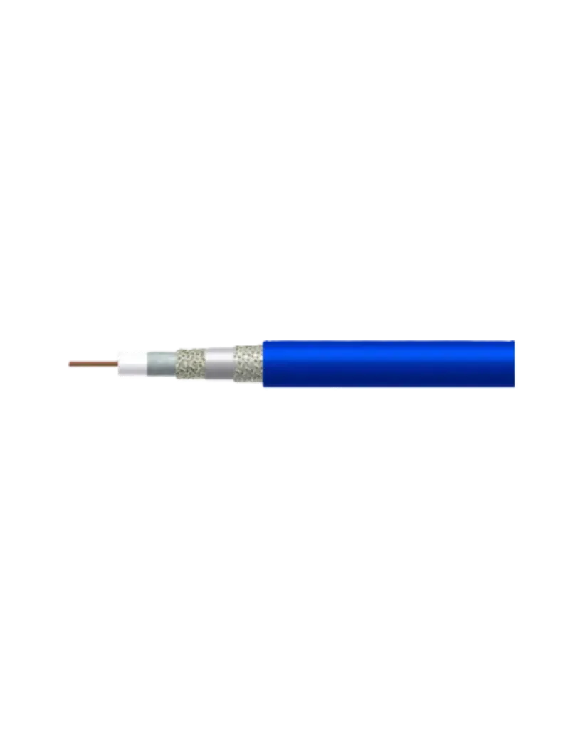 CABLE COAXIAL MINI-SERIES 75 OHM AZUL AMPHENOL TFC T75MC95T-V