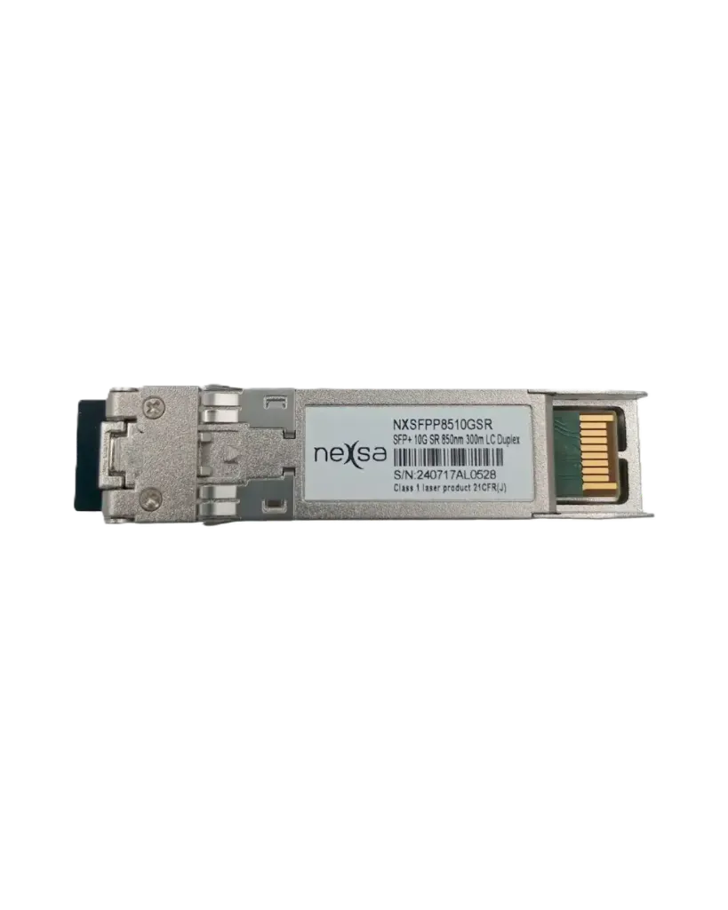 TRANSCEPTOR SFP+ 10GBASE-SR 10G 850NM 300M LC MULTIMODO DDM NXSFPP8510GSR