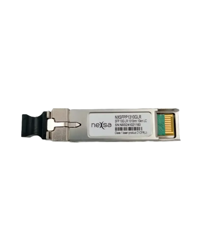 TRANSCEPTOR SFP+ 10GBASE-LR 10G 1310NM 10KM LC DUPLEX MONOMODO DOM NXSFPP1310GLR