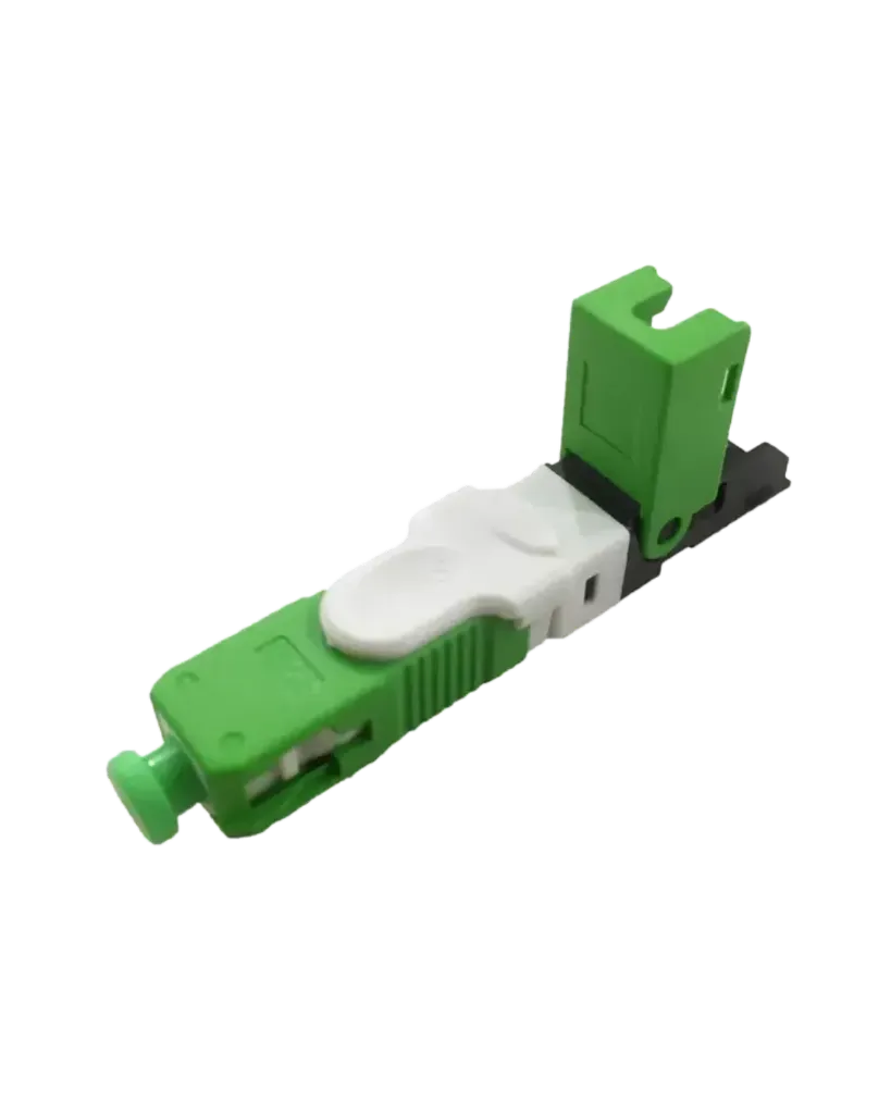 CONECTOR MECÁNICO RÁPIDO SC/APC FAST PARA FTTH MONOMODO OP-FC-SCA-F