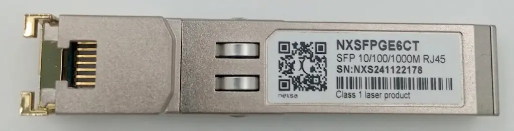 [6C-SFP-T] [NXSFPGE6CT] TRANSCEIVER NXSFPGE6CT