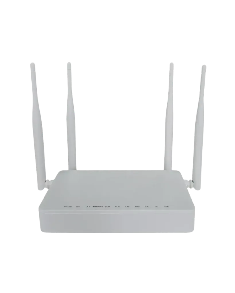 [RH821GWV-DG] ONT GPON WIFI 5 AC1200 2 PUERTOS GIGABIT PUERTO VOZ POTS 4 ANTENAS