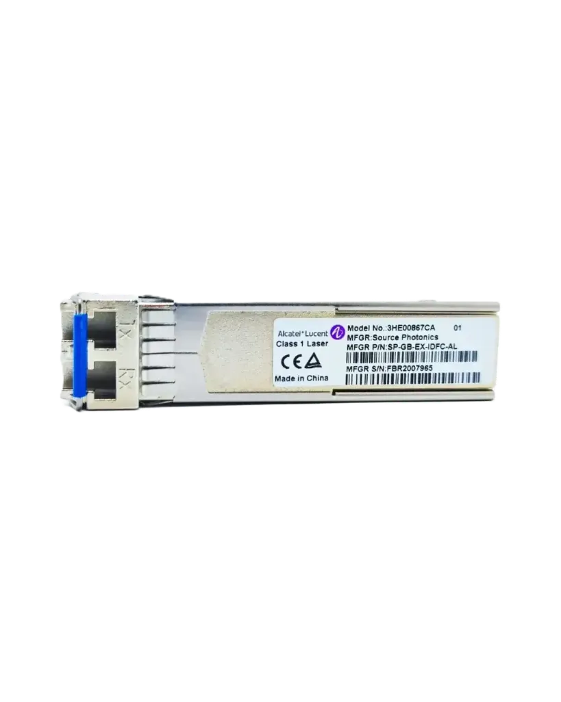 TRANSCEPTOR SFP 1000BASE-EX 1310NM 40KM LC MONOMODO DOM INDUSTRIAL 3HE00867CA-C