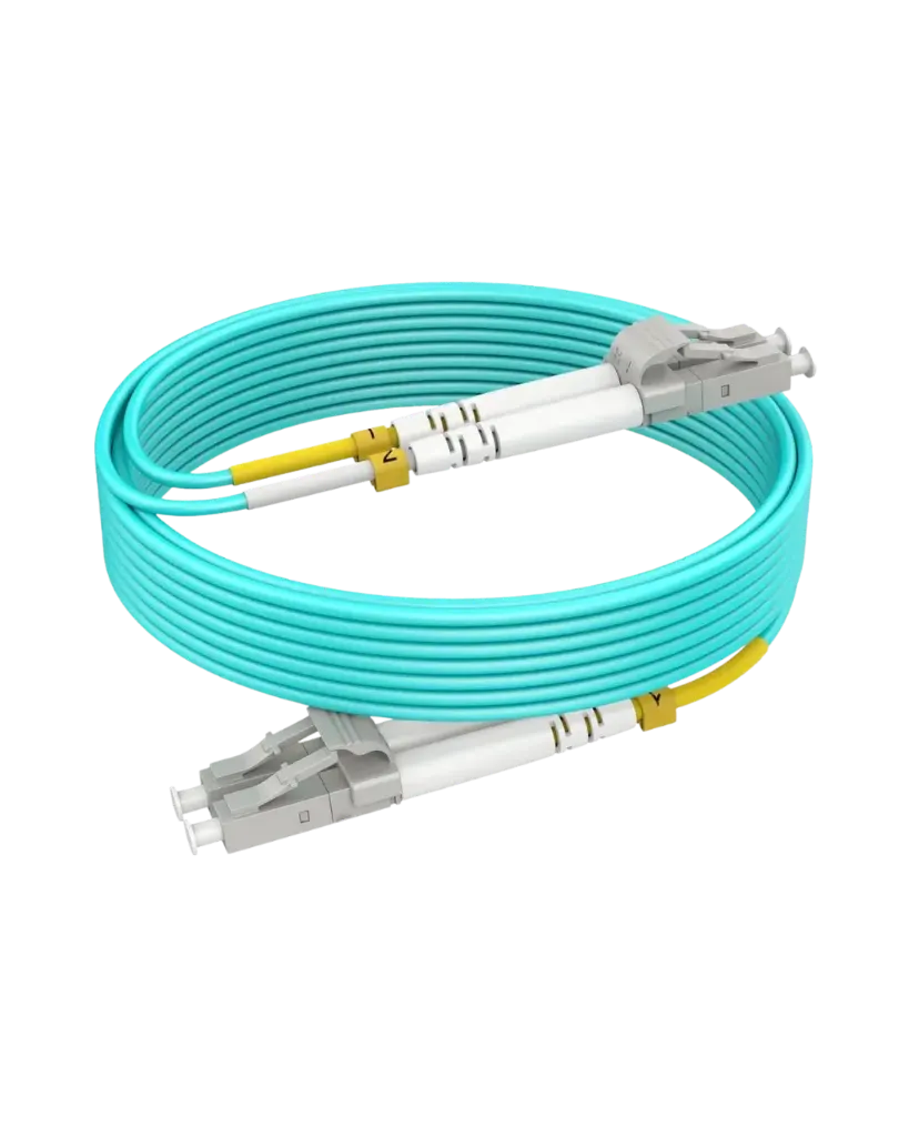 FIBRA OPTICA MULTIMODO DUPLEX LC LC OM4 2M