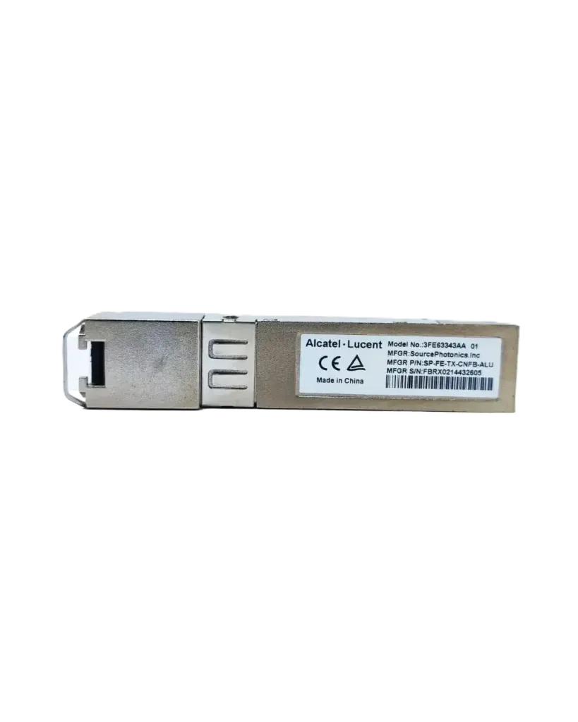 TRANSCEPTOR SFP COBRE RJ45 10/100/1000BASE-T 100M DDM 3FE63343AA