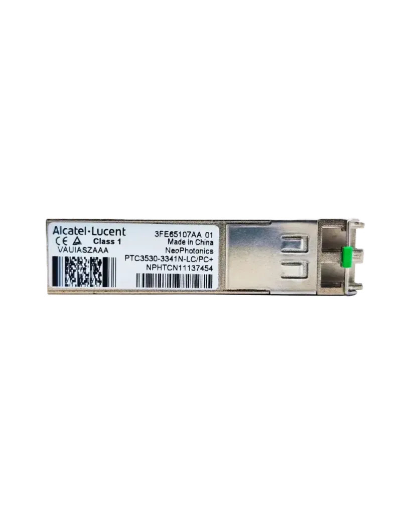 TRANSCEPTOR SFP BIDI 1000BASE-BX TX1550/RX1310 10KM LC INDUSTRIAL 3FE65107AA