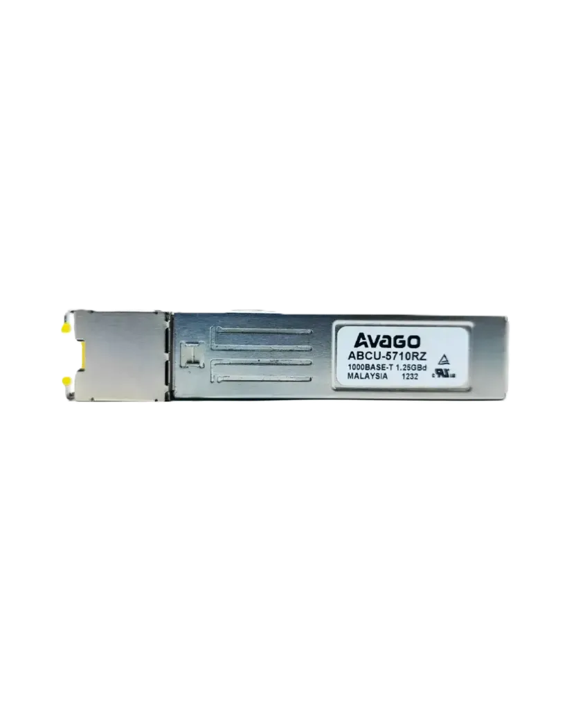 TRANSCEPTOR SFP ELÉCTRICO 1000BASE-T 1.25GBD RJ-45 CAT5 3.3V ABCU-5710RZ