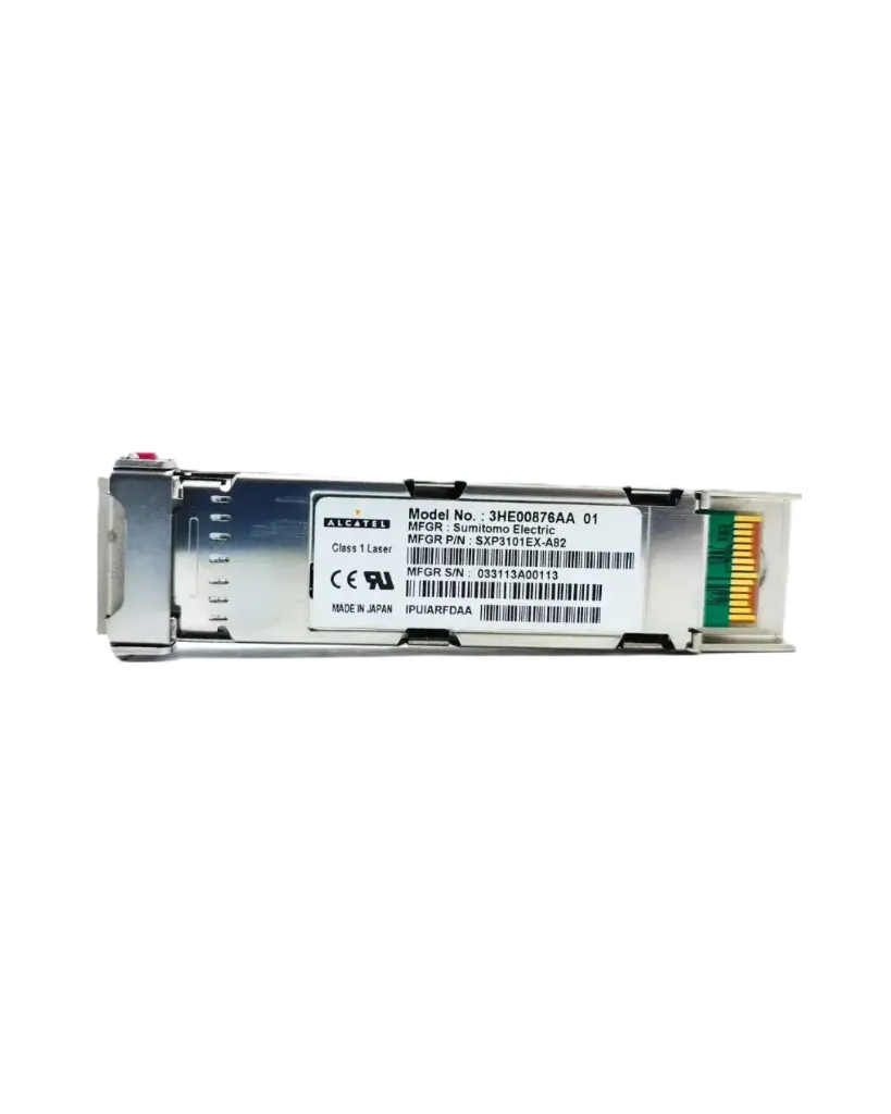 TRANSCEPTOR XFP 10G ER MONOMODO 1550NM 40KM LC DUPLEX DOM 3HE00876AA