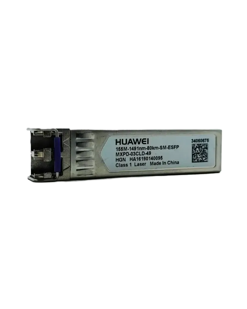 TRANSCEPTOR ESFP BIDIRECCIONAL 155M 1491NM 80KM MONOMODO MXPD-03CLD-49