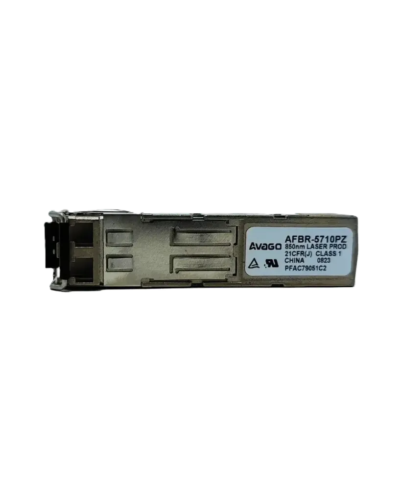 TRANSCEPTOR SFP ÓPTICO MULTIMODO 1.25GBD GIGABIT ETHERNET LC BAIL TEMP EXTENDIDA AFBR-5710PZ