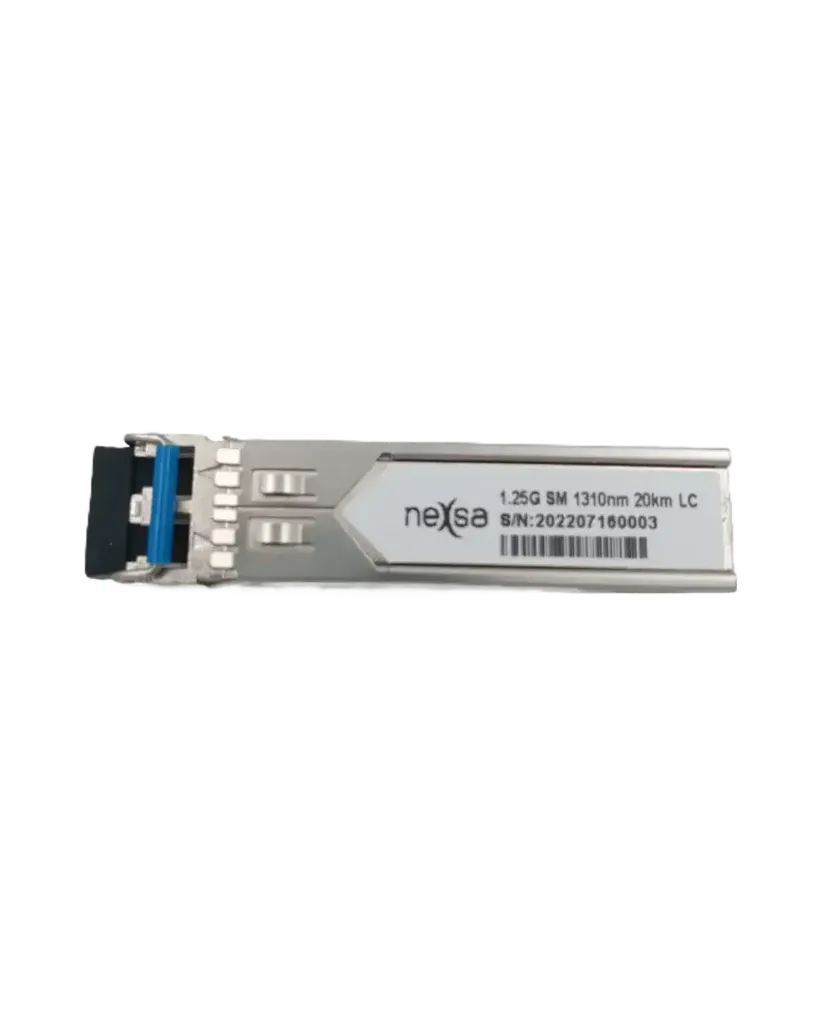 TRANSCEPTOR SFP 1.25GBPS MONOMODO 1310NM LC 20KM S-31DLC20D
