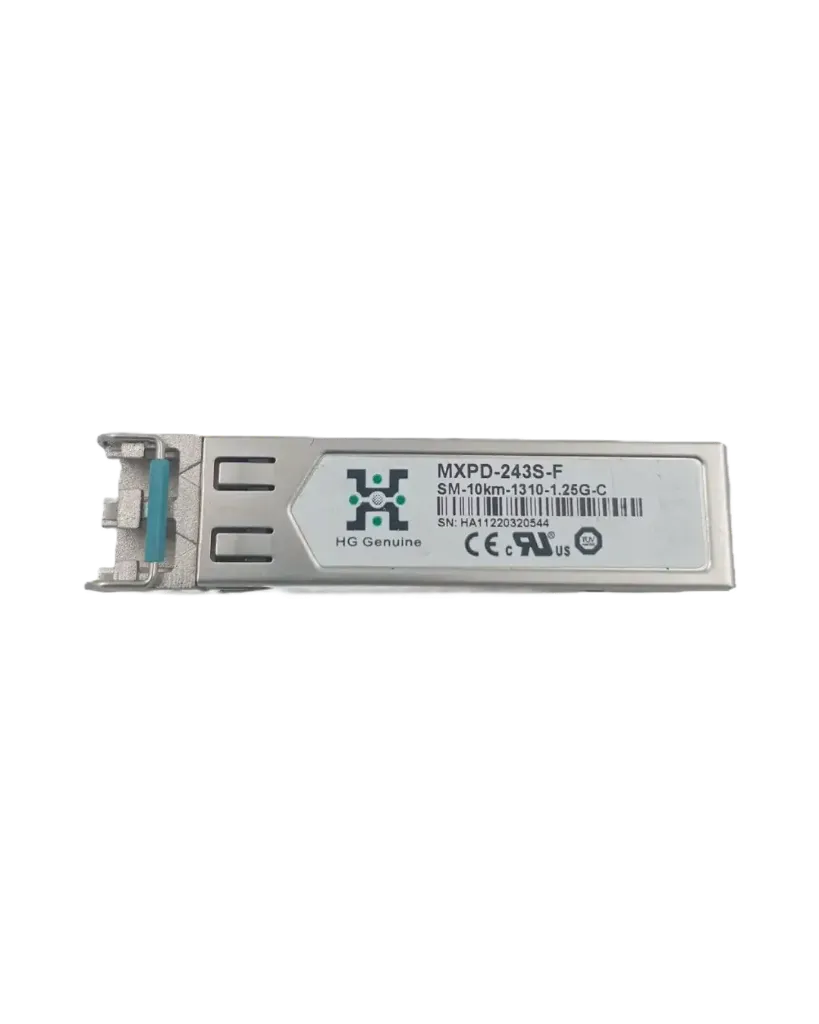 TRANSCEPTOR SFP 1.25GBPS MONOMODO 1310NM LC DDM 10KM MXPD-243S-F