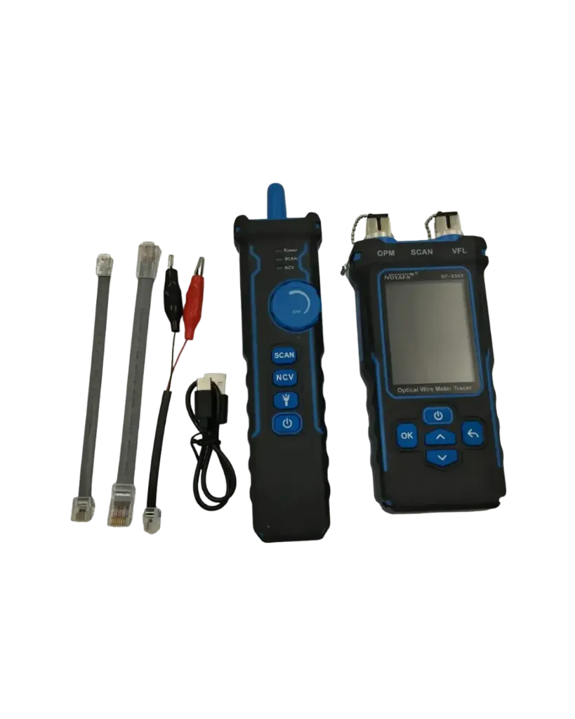 PROBADOR DE RED MULTIFUNCIONAL NF-8508 RASTREADOR DE CABLE ÓPTICO -  NETWORK TESTER