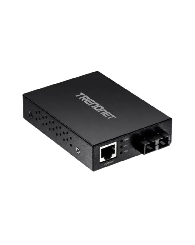 CONVERTIDOR DE MEDIOS FAST ETHERNET 100BASE-T A FIBRA SC TFC-FMSC