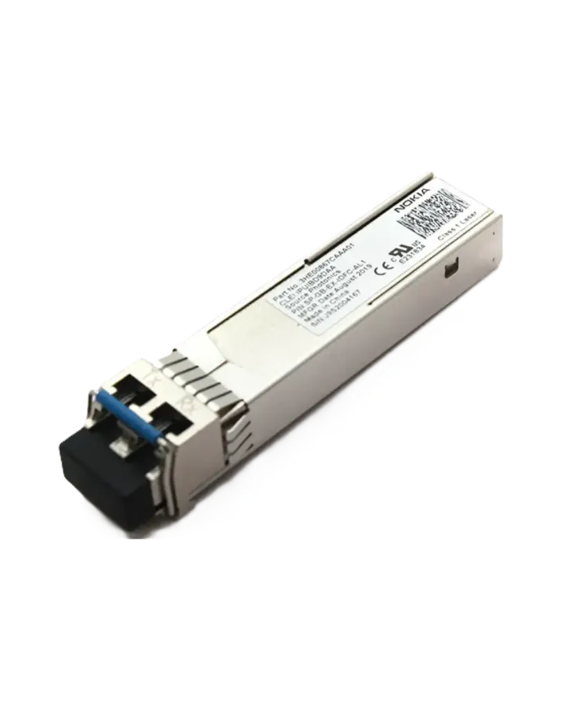 TRANSCEPTOR SFP 1GE 1000BASE-EX MONOMODO 1310NM 40KM LC DOM INDUSTRIAL 3HE00867CA