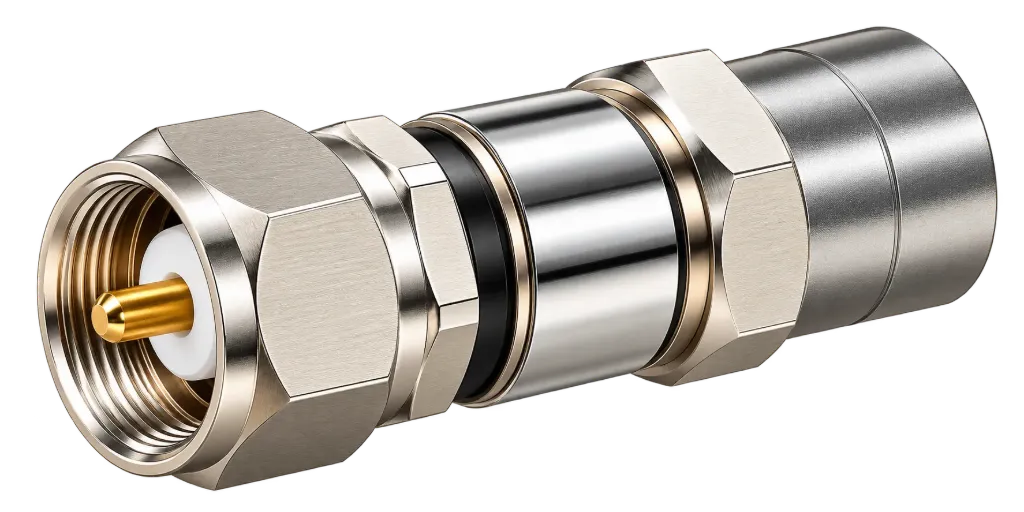 CONECTOR COAXIAL PPC BELDEN PARA CABLE HARDLINE .500 CON PIN CENTRAL DE 3 PIEZAS