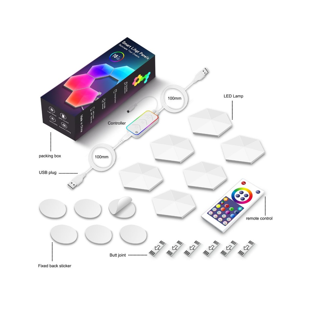 [BE-G06] PANEL DE LUCES LED QG06